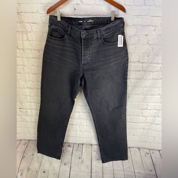 Old Navy High -Rise Slouchy Straight Size 12 NWT - Picture 2 of 10